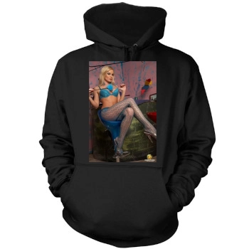 Sylvia Saint Mens Pullover Hoodie Sweatshirt