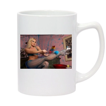 Sylvia Saint 14oz White Statesman Mug