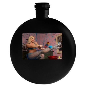 Sylvia Saint Round Flask