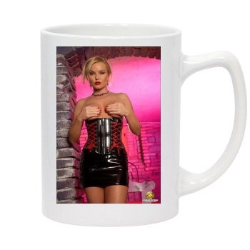 Sylvia Saint 14oz White Statesman Mug