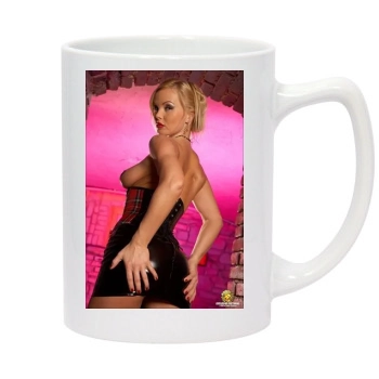 Sylvia Saint 14oz White Statesman Mug