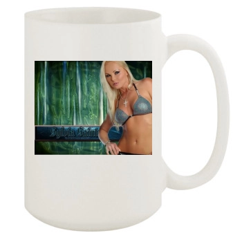 Sylvia Saint 15oz White Mug