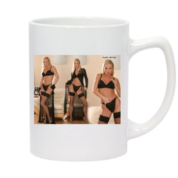 Sylvia Saint 14oz White Statesman Mug