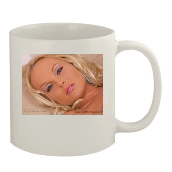 Sylvia Saint 11oz White Mug