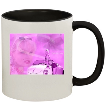 Sylvia Saint 11oz Colored Inner & Handle Mug