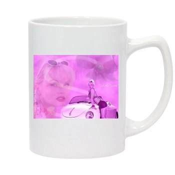 Sylvia Saint 14oz White Statesman Mug