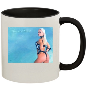 Sylvia Saint 11oz Colored Inner & Handle Mug