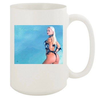 Sylvia Saint 15oz White Mug