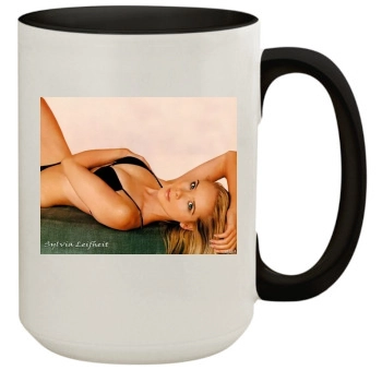 Sylvia Saint 15oz Colored Inner & Handle Mug