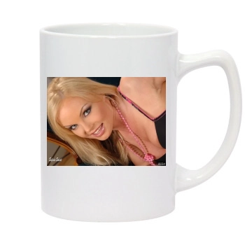 Sylvia Saint 14oz White Statesman Mug