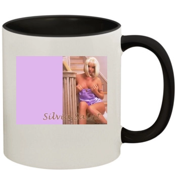 Sylvia Saint 11oz Colored Inner & Handle Mug