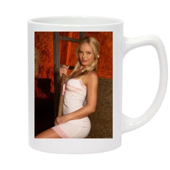 Sylvia Saint 14oz White Statesman Mug