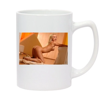 Sylvia Saint 14oz White Statesman Mug