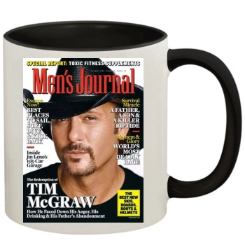 Tim McGraw 11oz Colored Inner & Handle Mug