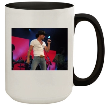 Tim McGraw 15oz Colored Inner & Handle Mug