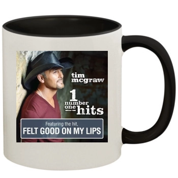 Tim McGraw 11oz Colored Inner & Handle Mug