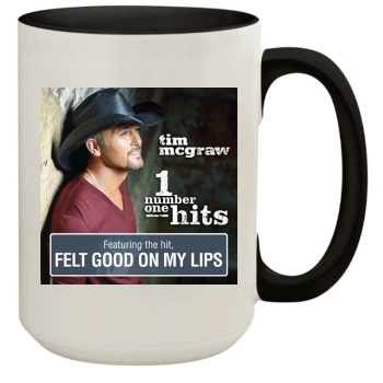 Tim McGraw 15oz Colored Inner & Handle Mug