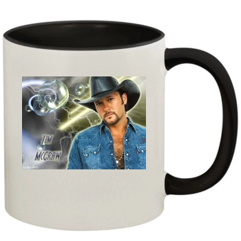 Tim McGraw 11oz Colored Inner & Handle Mug