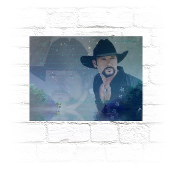 Tim McGraw Metal Wall Art