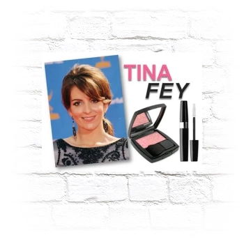 Tina Fey Metal Wall Art