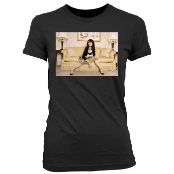 Tina Fey Women's Junior Cut Crewneck T-Shirt