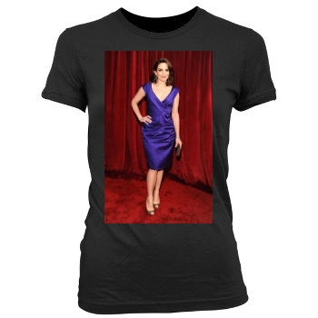 Tina Fey Women's Junior Cut Crewneck T-Shirt