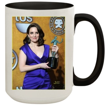 Tina Fey 15oz Colored Inner & Handle Mug