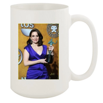 Tina Fey 15oz White Mug