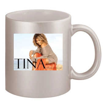 Tina Turner 11oz Metallic Silver Mug