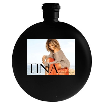 Tina Turner Round Flask