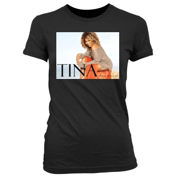 Tina Turner Women's Junior Cut Crewneck T-Shirt