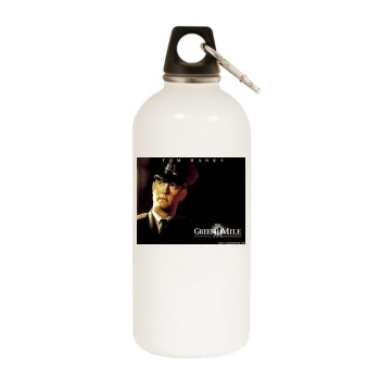 Tom Hanks White Water Bottle With Carabiner