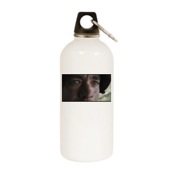 Tom Hanks White Water Bottle With Carabiner