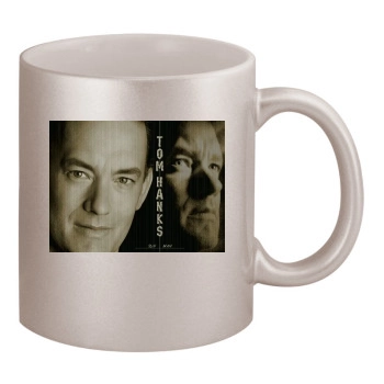 Tom Hanks 11oz Metallic Silver Mug