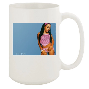 Trina 15oz White Mug