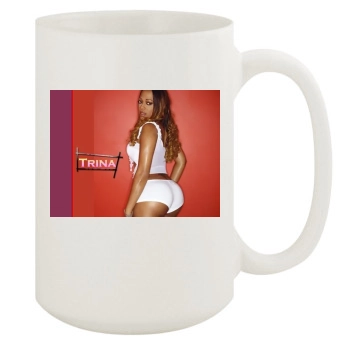 Trina 15oz White Mug