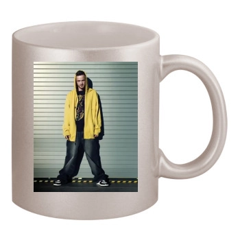 Aaron Paul 11oz Metallic Silver Mug