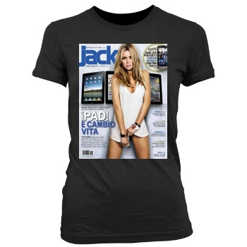 Abigail Clancy Women's Junior Cut Crewneck T-Shirt