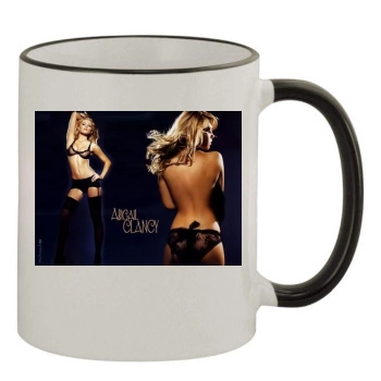 Abigail Clancy 11oz Colored Rim & Handle Mug