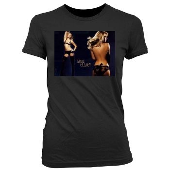 Abigail Clancy Women's Junior Cut Crewneck T-Shirt