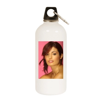 Ada Nicodemou White Water Bottle With Carabiner