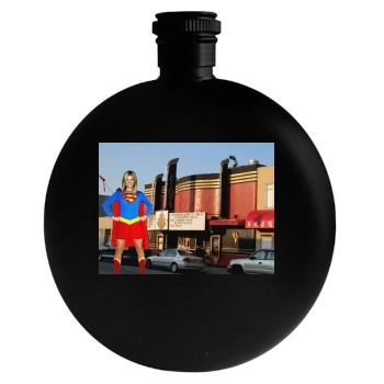 Adrianne Palicki Round Flask