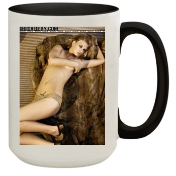 Adrianne Palicki 15oz Colored Inner & Handle Mug