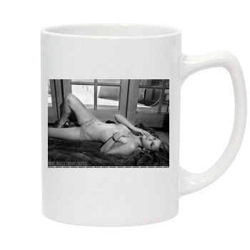 Adrianne Palicki 14oz White Statesman Mug