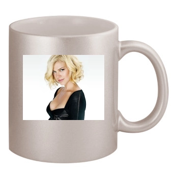 Adrianne Palicki 11oz Metallic Silver Mug