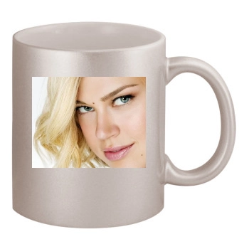 Adrianne Palicki 11oz Metallic Silver Mug