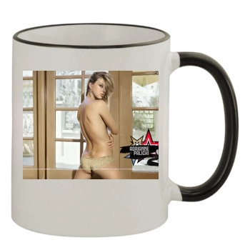 Adrianne Palicki 11oz Colored Rim & Handle Mug