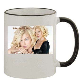 Adrianne Palicki 11oz Colored Rim & Handle Mug