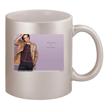 Adrien Brody 11oz Metallic Silver Mug