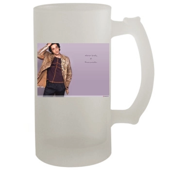 Adrien Brody 16oz Frosted Beer Stein